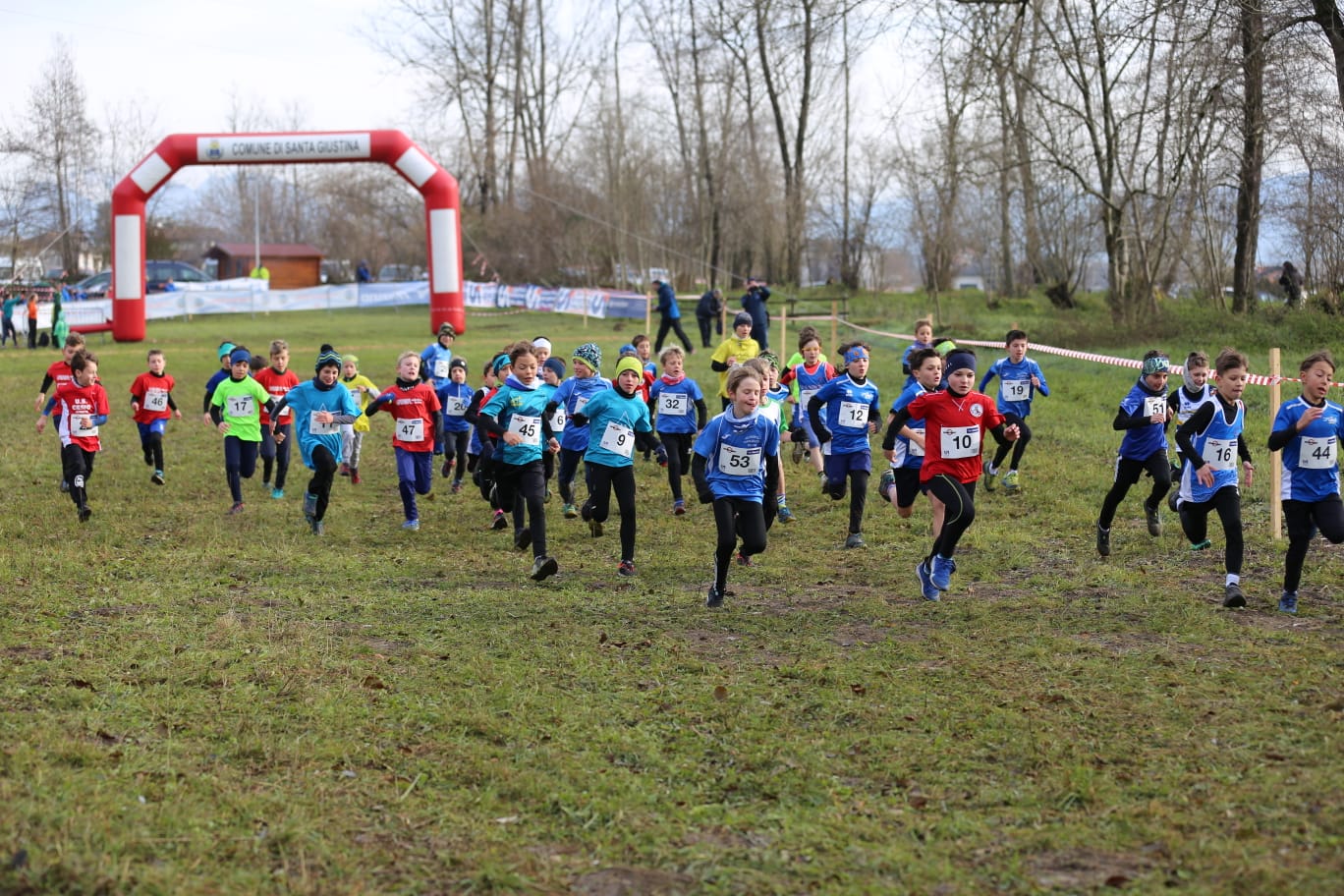 Atletica, le classifiche aggiornate del Provinciale di campestre dopo Santa Giustina